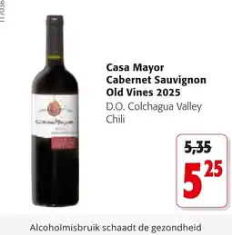 Colruyt Casa Mayor Cabernet Sauvignon Old Vines 2025 aanbieding