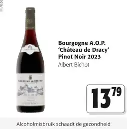 Colruyt Bourgogne A.O.P. 'Château de Dracy' Pinot Noir 2023 Albert Bichot aanbieding