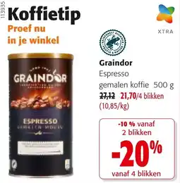 Colruyt Graindor Espresso aanbieding