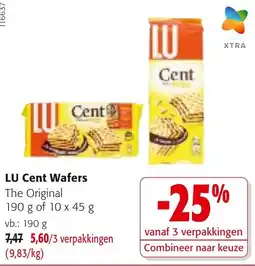 Colruyt LU Cent Wafers aanbieding