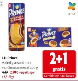 Colruyt Lu prince volledig assortiment aanbieding