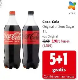 Colruyt Coca-Cola Original of Zero Sugar aanbieding