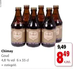 Colruyt Chimay Goud aanbieding