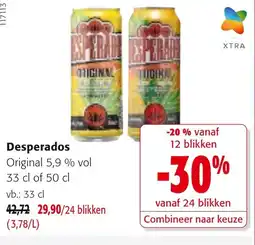 Colruyt Desperados aanbieding
