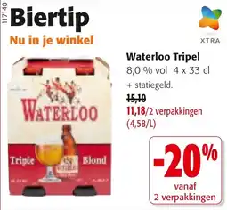 Colruyt Waterloo tripel aanbieding