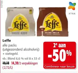 Colruyt Leffe alle packs aanbieding