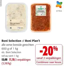 Colruyt Boni Selection of Boni Plan't aanbieding