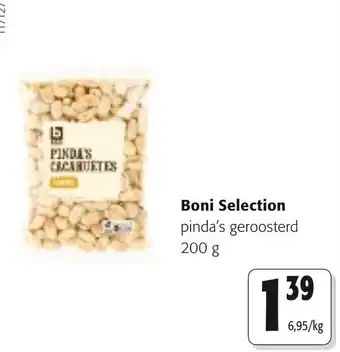 Colruyt Boni Selection pinda's geroosterd aanbieding