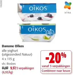Colruyt Danone Oikos aanbieding