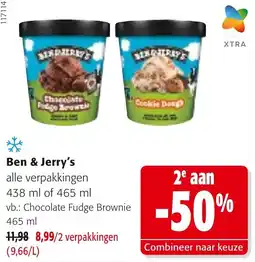 Colruyt Ben & Jerry's aanbieding