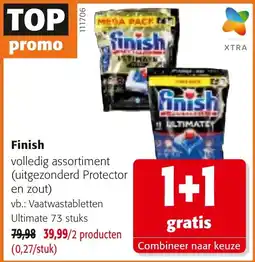 Colruyt Finish volledig assortiment aanbieding