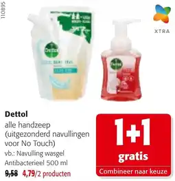 Colruyt Dettol alle handzeep aanbieding