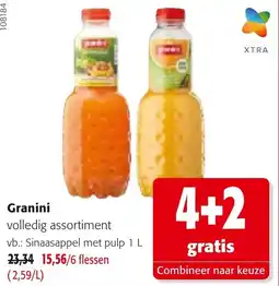 Colruyt Granini volledig assortiment aanbieding