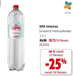 Colruyt spa intense aanbieding