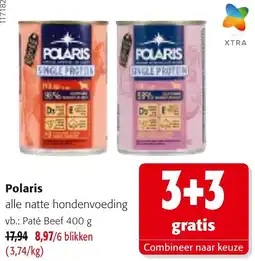 Colruyt Polaris alle natte hondenvoeding aanbieding
