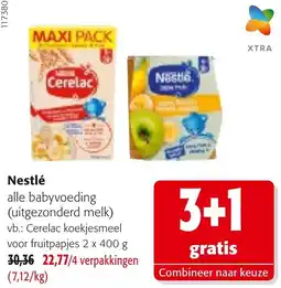 Colruyt Nestlé alle babyvoeding aanbieding