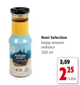 Colruyt boni selection ketjap sesame woksaus aanbieding