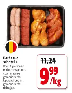Colruyt Barbecue-schotel 1 aanbieding