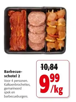 Colruyt Barbecue-schotel 2 aanbieding
