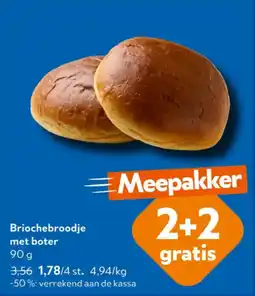 OKay Briochebroodje met boter aanbieding