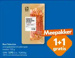 OKay boni selection ovengebakken kruidenspek aanbieding