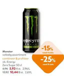 OKay Monster Energy Zero Sugar aanbieding