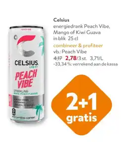 OKay Celsius Peach Vibe aanbieding