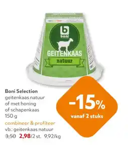 OKay Boni Selection geitenkaas natuur aanbieding
