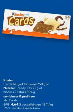 OKay Kinder Cards aanbieding