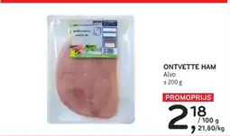 Alvo Ontvette ham aanbieding