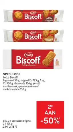 Alvo speculoos lotus biscopf aanbieding