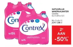 Alvo Natuurlijk mineraalwater Contrex aanbieding