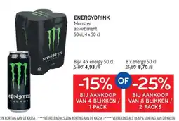 Alvo Energydrink monster assortiment aanbieding