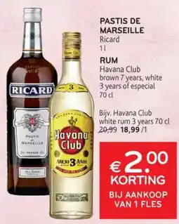 Alvo Pastis de Marseille Ricard aanbieding