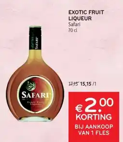 Alvo Exotic fruit liqueur safari aanbieding