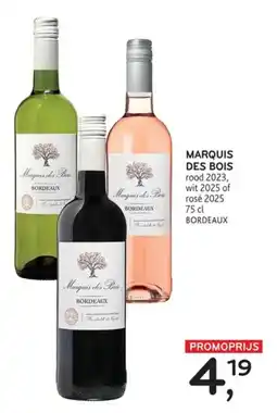 Alvo Marquis des Bois bordeaux aanbieding