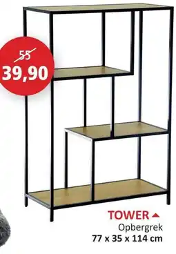 Weba Tower opbergrek aanbieding