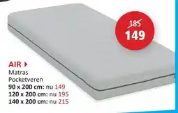Weba Air matras aanbieding