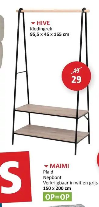 Weba Kledingrek aanbieding