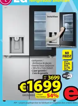 ElectroStock refrigerateur americain aanbieding