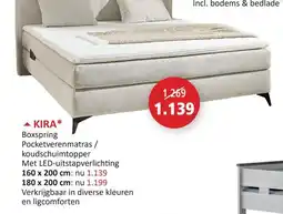 Weba Kira boxspring aanbieding