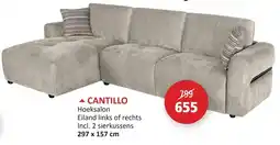 Weba Cantillo hoeksalon aanbieding