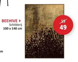 Weba Beehive schilderij aanbieding