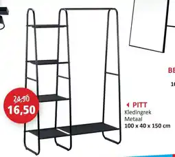 Weba Pitt kledingrek aanbieding