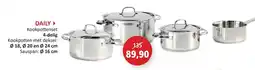 Weba Daily kookpottenset aanbieding