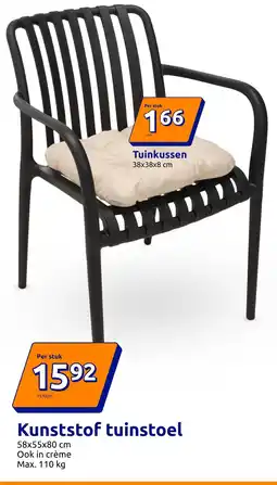 Action Kunststof tuinstoel aanbieding