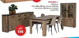 Weba Eetkamer Esther aanbieding