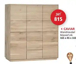 Weba Caviar wandmeubel aanbieding