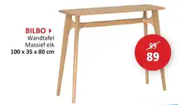 Weba Bilbo wandtafel aanbieding