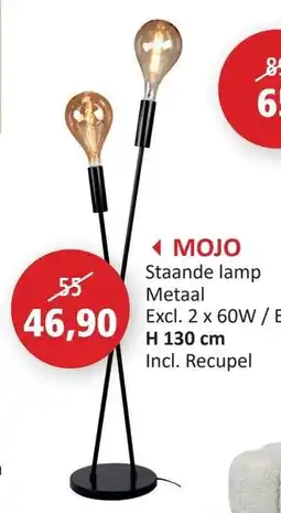 Weba Mojo staande lamp aanbieding